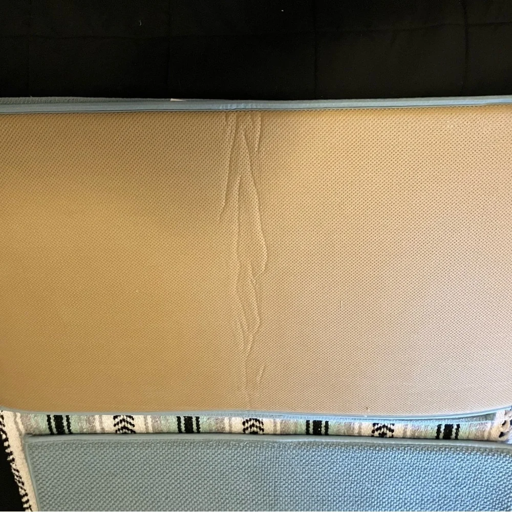 Threshold - Light Blue Bath Mat Set of (3)